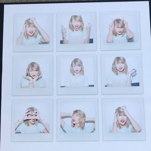 Taylor Swift lithograph (1989)